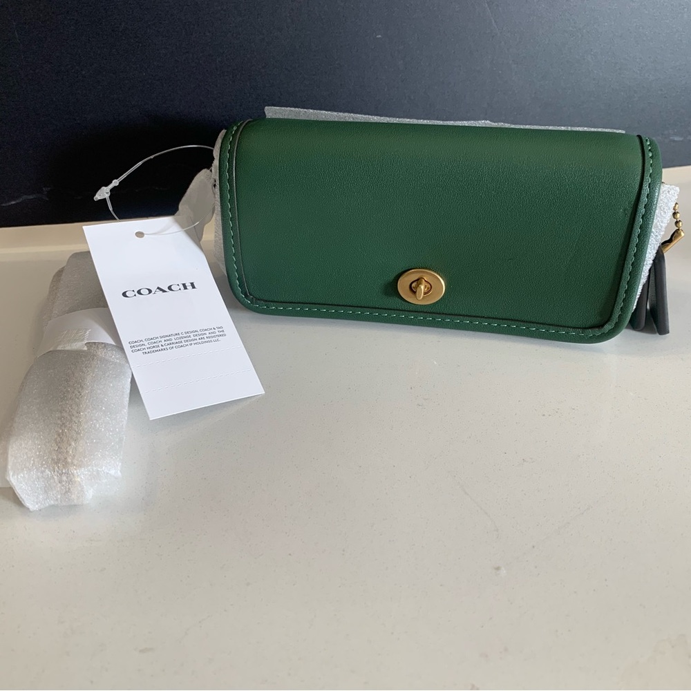 Coach Dinky Bag 14 Hunter Green